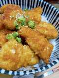 Tender Chicken Katsu Bowl with Sauce