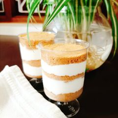 A picture of Serradura Sawdust Pudding.