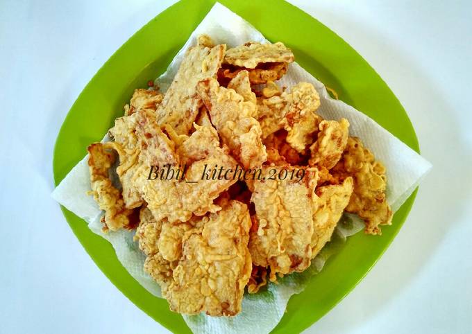 Langkah Mudah untuk Menyiapkan Tempe kriuk ala abang abang, Enak