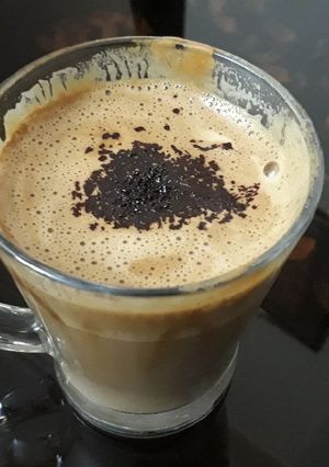 عکسی از دستور کاپوچینو خانگی