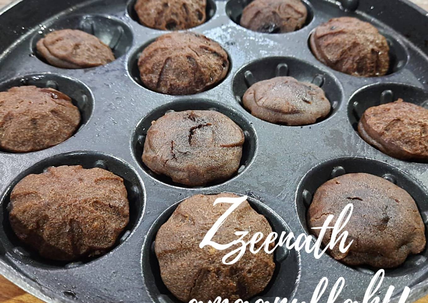 Appe Chocolate Mini Cakes or Chocolate Appakes