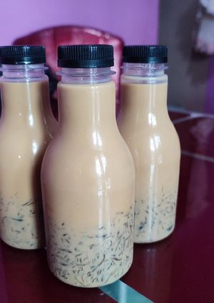 Foto resep Es kopi jelly gula aren