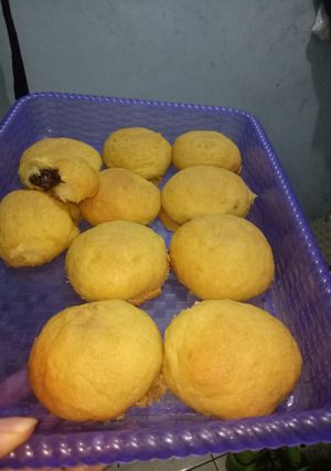 Foto resep Roti Boy isi nutella simple