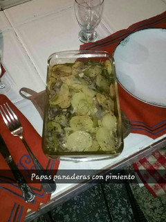 Una foto de Papas panaderas