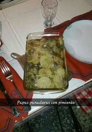 Una foto de Papas panaderas