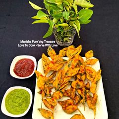 A picture of Crispy Curry Leaves Fritters - Kadi Patta Bhajiya in 10 Minutes.