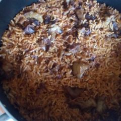 A picture of Mutton Pilau.