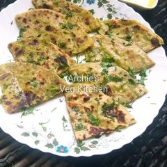 Sattu paratha A picture of Sattu paratha.