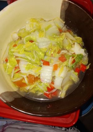 Foto resep Tumis sawi putih