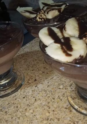 صورة لوصفة تحلية رمضانية باردة 😋😋🍫
