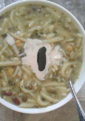 عکسی از دستور آش کشک