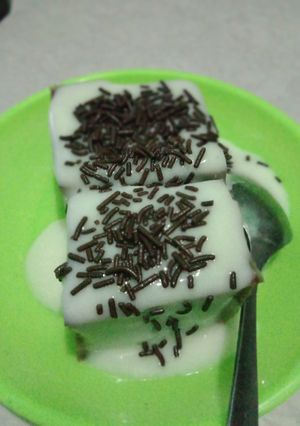 Foto resep Puding coklat vla vanila