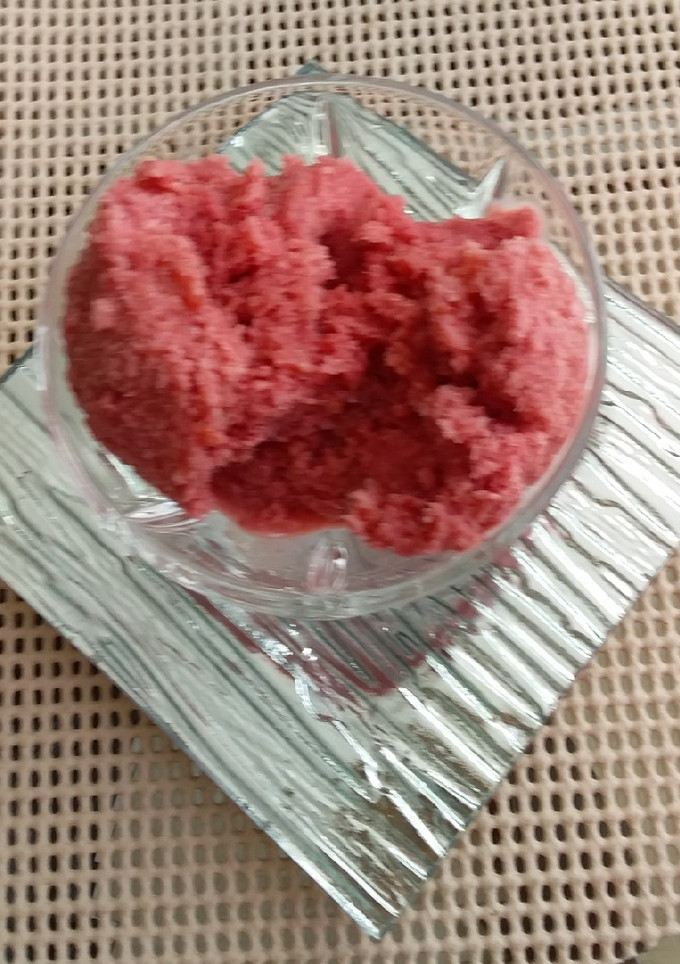 Una foto de Helado de ciruela