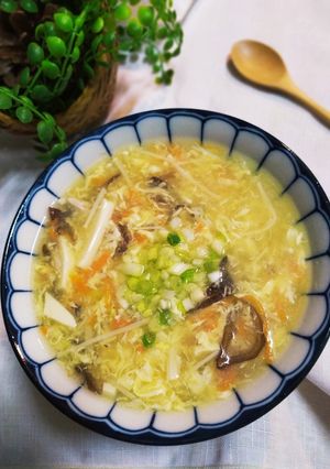 A picture of Hot and Sour Soup.