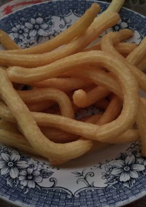 Foto resep Churros keju simple