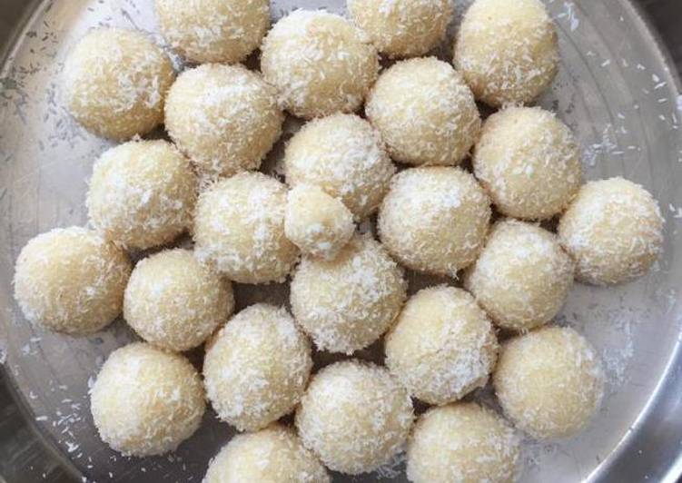 Step-by-Step Guide to Prepare Super Quick Homemade COCONUT Ladoo
