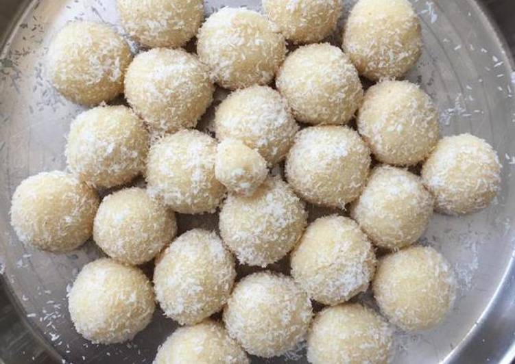 Simple Way to Prepare Favorite COCONUT Ladoo