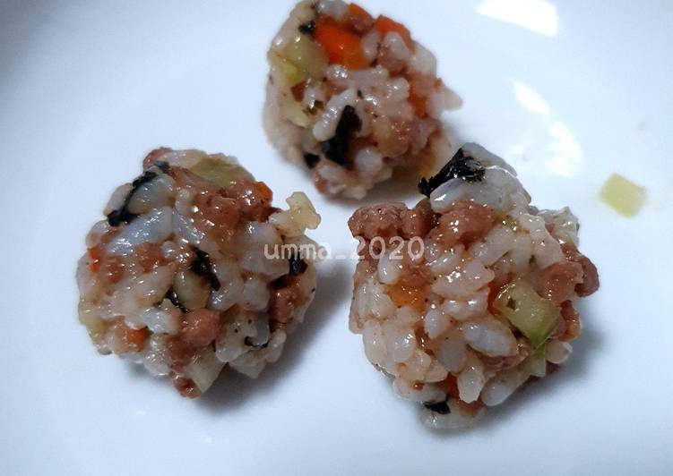 Mini Jumeokbab (Nasi kepal ala korea)