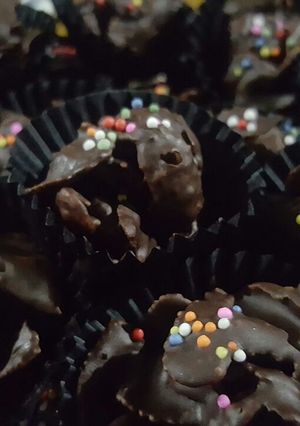 Foto resep Corn flakes coklat #BikinRamadanBerkesan
