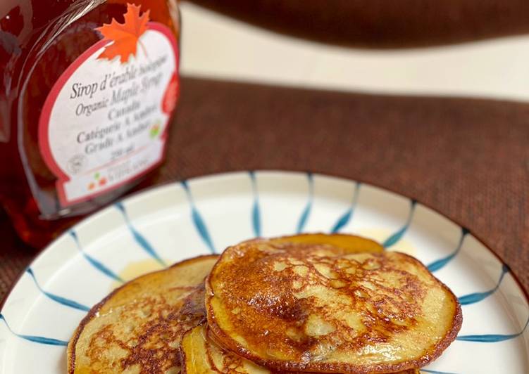 Bagaimana Membuat Healthy Pancake (cuma 4 bahan), Bisa Manjain Lidah