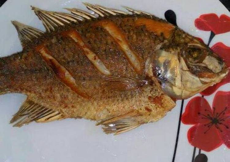 Recipe of Favorite Deep fried tilapia fish