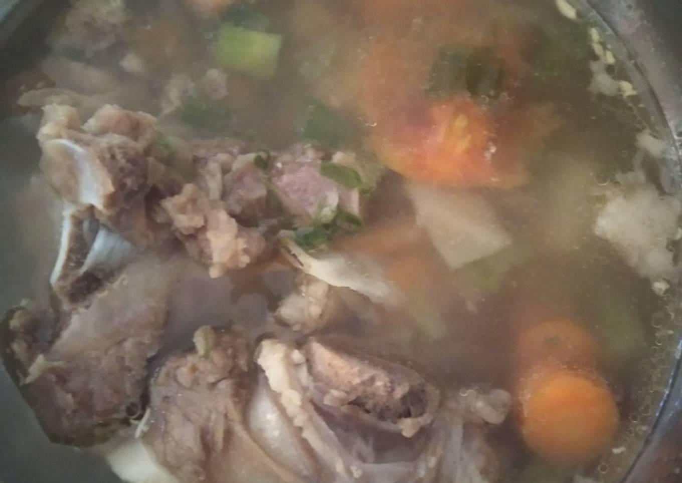Sop iga kambing mudah dan enak