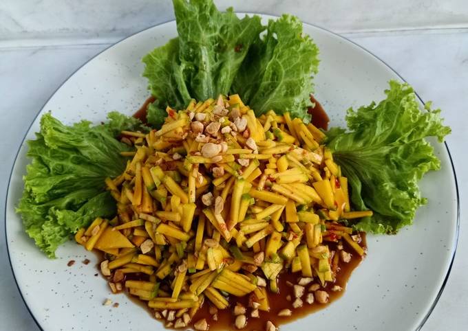 Resep: Salad Mangga Dermayu Sederhana Dan Enak