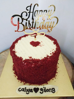 Foto resep Red Velvet Cake with creamcheese frosting