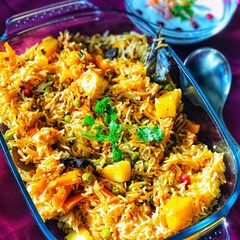 A picture of Veg Pulao.