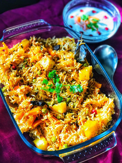 A picture of Veg Pulao.
