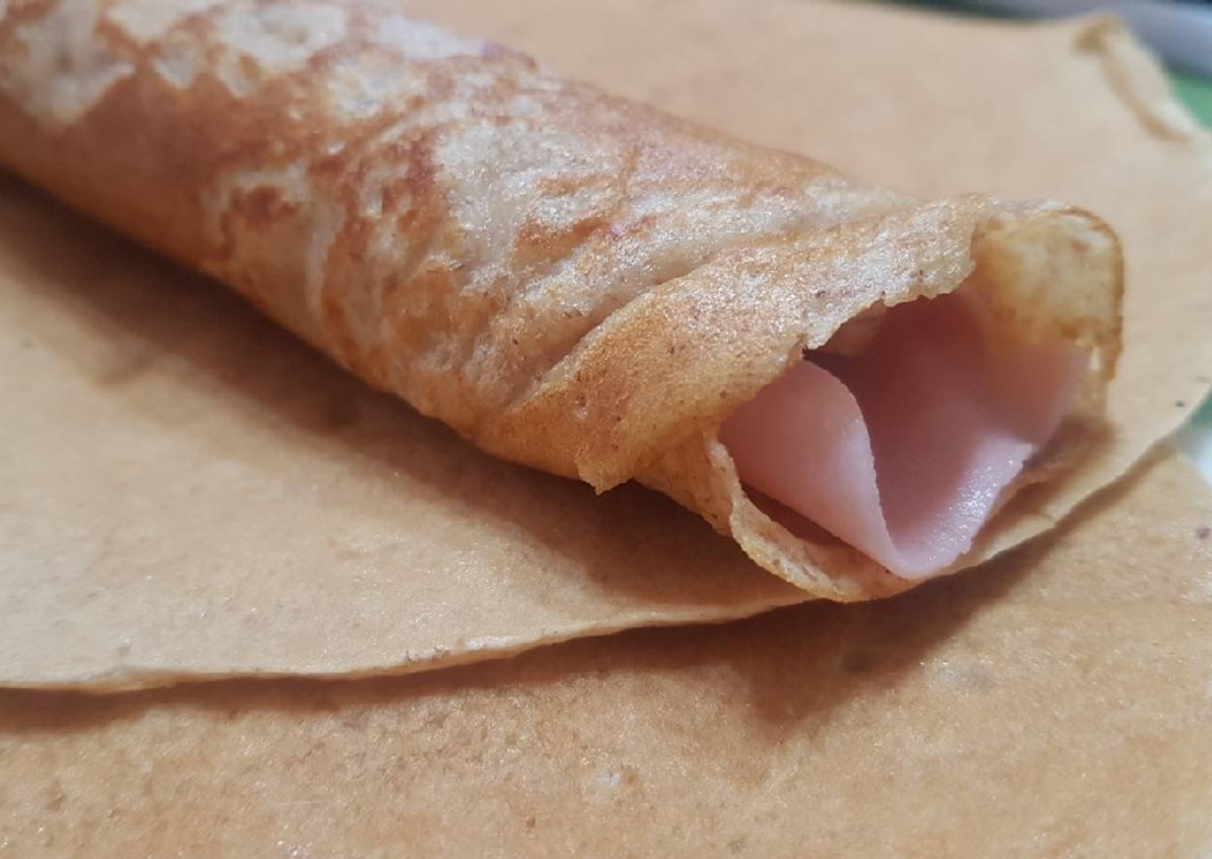 Crepes integrales de queso