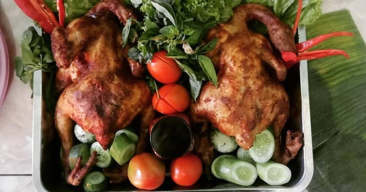 277 resep ayam panggang oven utuh enak dan sederhana - Cookpad