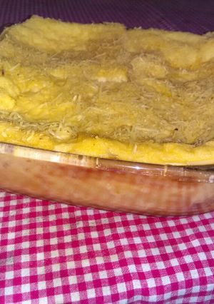 Foto resep Cheezy bread puding
