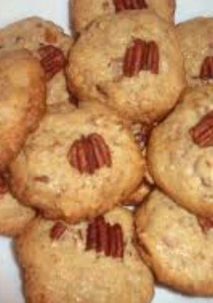 Una foto de Galletas veganas con chocolate y nuez 