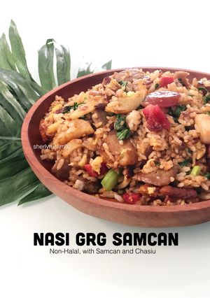 Foto resep Nasi Goreng Samcan Super Special