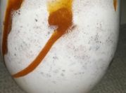 A picture of caramel drinks