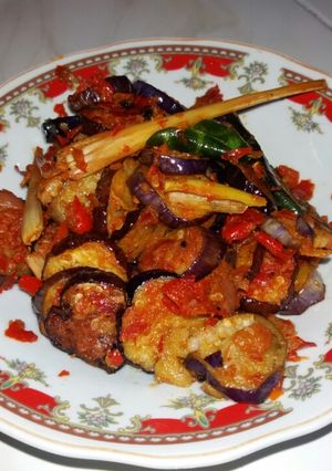 Foto resep Sambal terong ala anak kost