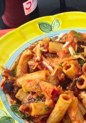 Una foto de Pasta alla norma {receta siciliana}