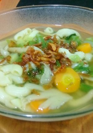 Foto resep Sup Buncis Jamur Tiram Ala Kadarnya
