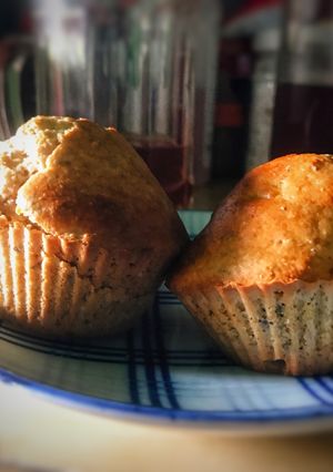 Hình của món Muffin chuối yến mạch(từ nồi chiên không dầu).