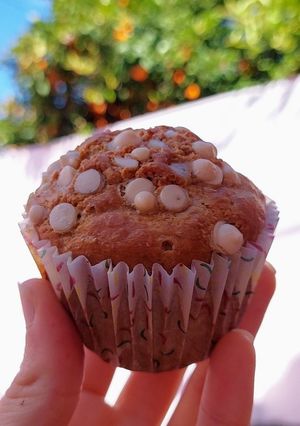 Una foto de Muffins de vainilla y chips de chocolate🧁