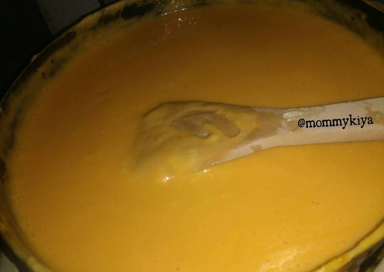 Saus keju (cheese sauce)