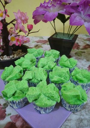 Foto resep Bolu Kukus Pandan