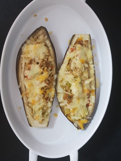 Una foto de Berenjenas Rellenas