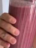 Batido de Banana, Framboesas e Morangos