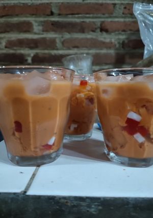 Foto resep Thaitea Rainbow Jelly