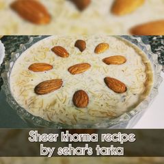 A picture of Sheer khorma recipe.