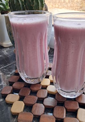 عکسی از دستور آب انار و شیر