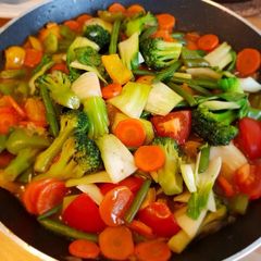 A picture of Cap cay (healty tasty vegetable).
