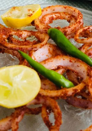 प्याज लच्छा सलाद(Pyaz lachha salad recipe in Hindi) रेसिपी मुख्य फोटो